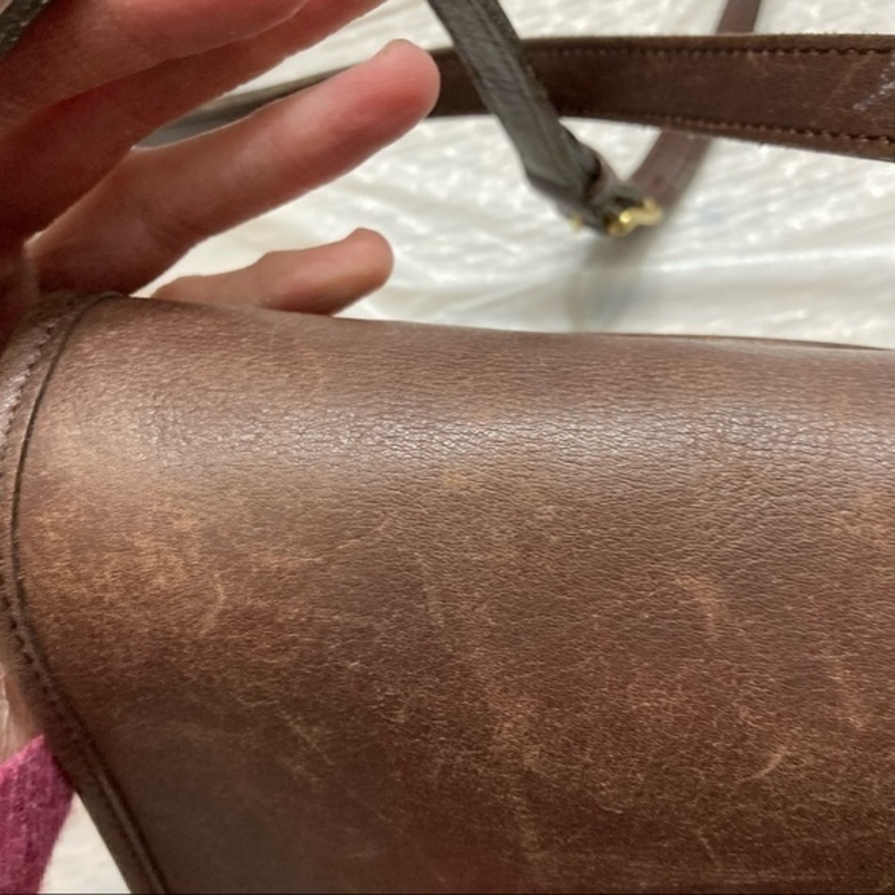 Coach vintage brown leather companion legacy messenger crossbody bag 9076 - Picture 14 of 16